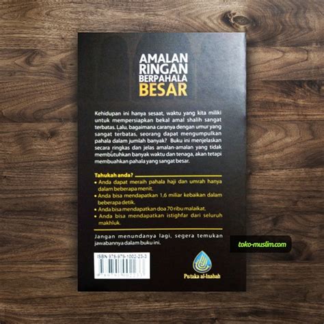 Buku Saku Amalan Ringan Berpahala Besar