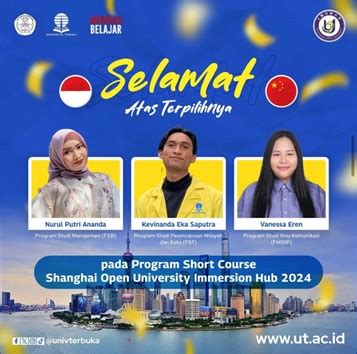 Mahasiswa Pwk Lolos Program Short Course Di Shanghai Open University