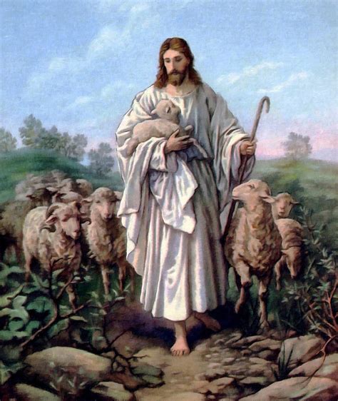 Jesus And The Lost Sheep