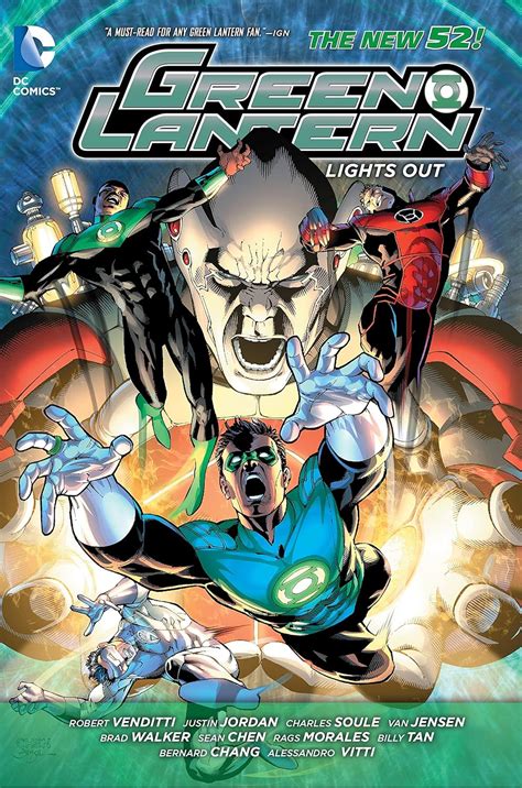 Amazon Green Lantern Lights Out Venditti Robert Jordan Justin Jensen Van Soule