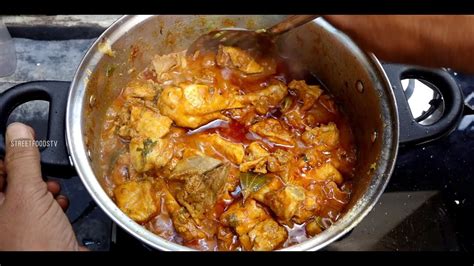 Dhaba Style Chicken Curry Recipe Street Food Youtube