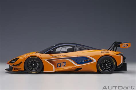 McLaren 720S GT3 Presentation #3 1:18 AUTOart 81942 - Modelkars