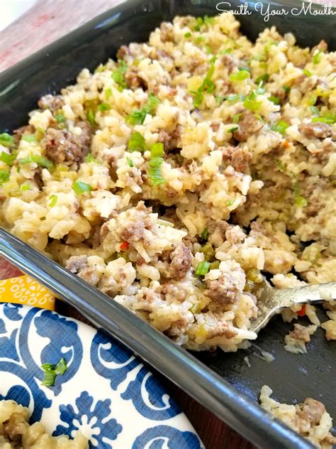 South Your Mouth: Hamburger & Rice Casserole