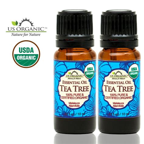 Pure Certified Usda Organic Tea Tree Essential Oil Walmart