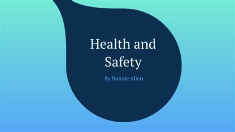 Health And Safety Legislations By Bonnie Allen On Prezi