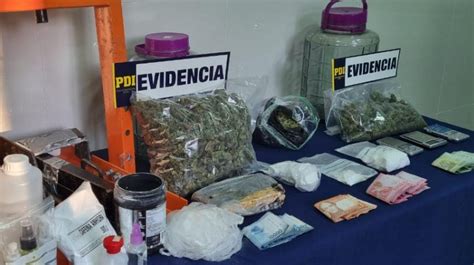 Incautan Más De 42 Millones En Drogas En Temuco Dos Extranjeros Fueron Detenidos