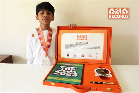 Youngest TEDx speaker - Asia Book of Records