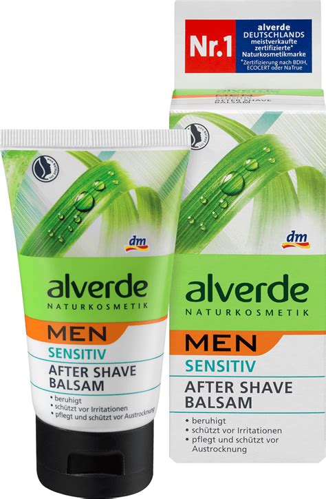 alverde MEN After Shave Balsam Sensitiv 75 ml dauerhaft günstig online