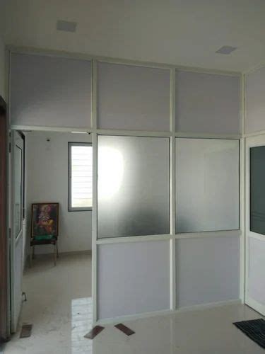 Silver Aluminium Office Partition At Rs Sq Ft In Nashik Id