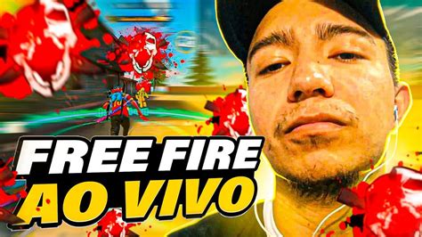 🔴free Fire Ao Vivo💥mestre Hoje😵guga Ff Play💜live On🔴 Youtube