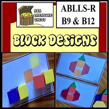 Block Designs Ablls R B B Autism Aba Therapy By Aba Treasure Chest