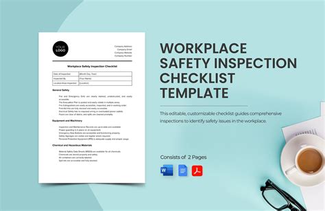 Site Safety Inspection Checklist Template In Excel Google Sheets