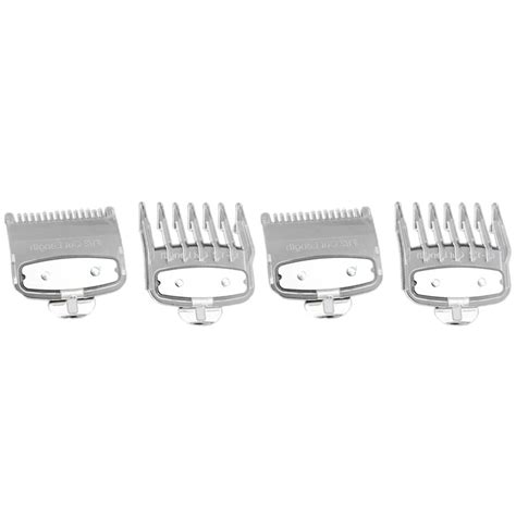 4x For Wahl Hair Clipper Guide Comb Set Standard Guards Attach Trimmer