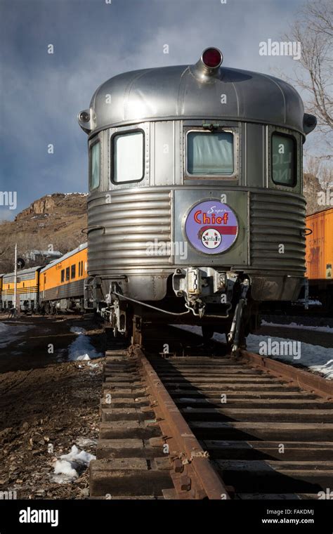 Golden Colorado A Streamlined Observationsleeping Car From The