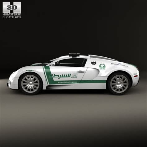 Bugatti Veyron Police Dubai D Model Cgtrader