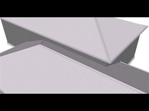 PlusSpec For SketchUp How To Create Roofs With Cut Outs Manually