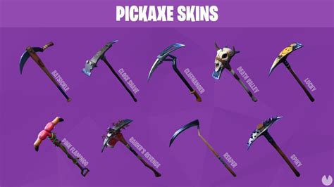 Todos Los Skins Para Los Picos En Fortnite Y Cómo Conseguirlos