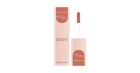 Gabriella Salvete Petra Nude Matte Lips Rtěnka pro ženy 4 5 ml Odstín