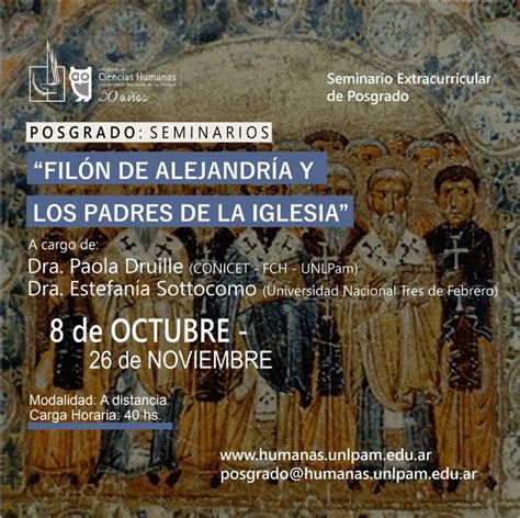 Cursos y Seminarios Filón de Alejandría