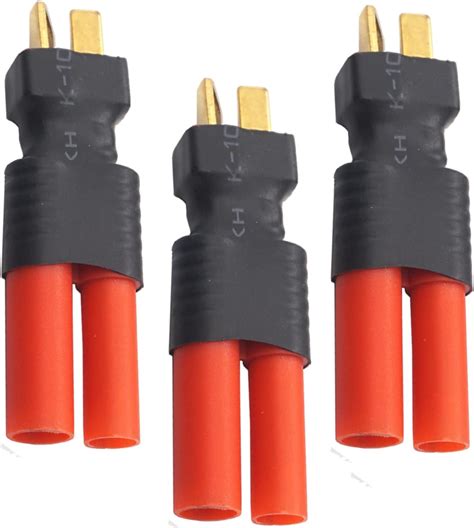 Amazon 3Pack ShareGoo RC Deans T Plug Male To HXT 4 0mm Female