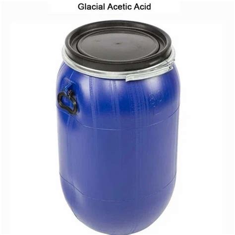 Transparent Glacial Acetic Acid Drum Packaging Size 50 L At Best