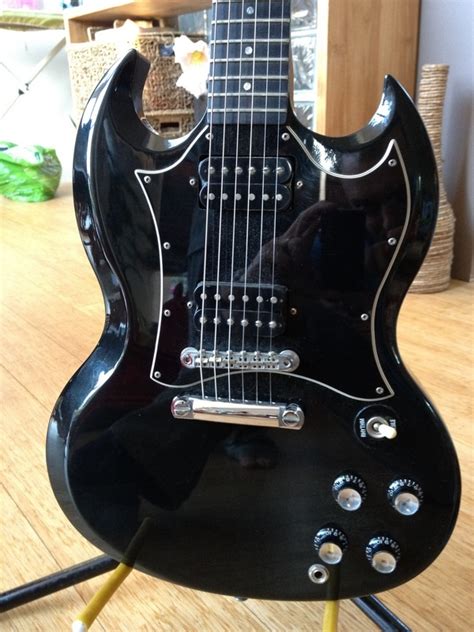 Gibson Sg Special Ebony Image Audiofanzine