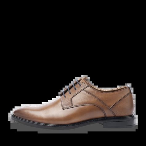 Derbies Cognac Homme Cuir Motif Uni Lacets San Marina