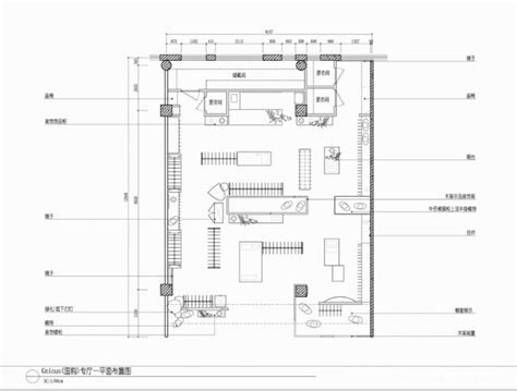 服装专卖店平面图怎样布置