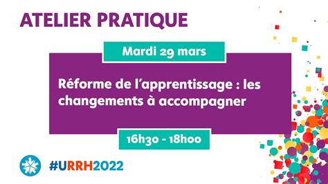 Atelier Pratique R Forme De L Apprentissage Youtube