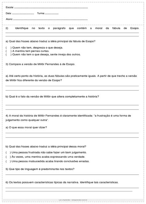 Tudo Sala De Aula Português 7 Ano Interpretação De Texto