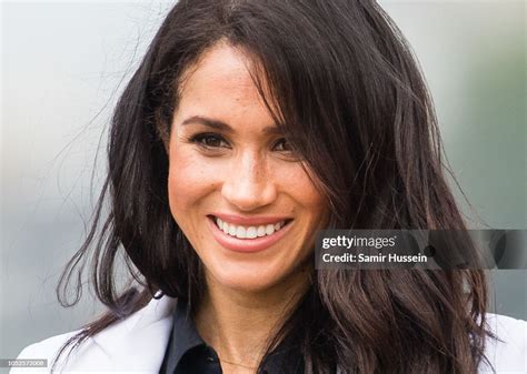 Meghan Duchess Of Sussex Attends The Jaguar Land Rover Driving News Photo Getty Images