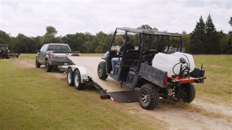 UTV and Side by Side Trailers - PJ Trailers