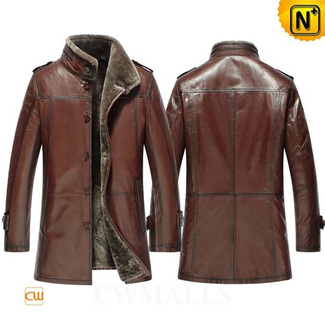 Shearling Lambskin Coats Mens Cw858102