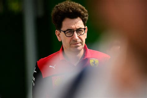 Mattia Binotto Serait Sur Un Si Ge Jectable Chez Ferrari