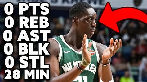 Worst Statlines In Nba History Youtube