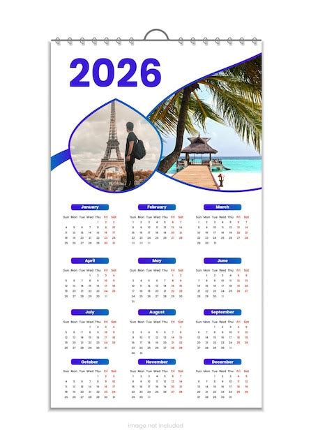 Premium Vector Calendar Design