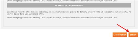 Przekierowanie Domeny Na Serwery DNS Sky Shop W Nazwa Pl Pomoc FAQ