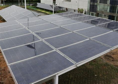 Monocrystalline Double Glass Pv Modules Bifacial Solar Panel For