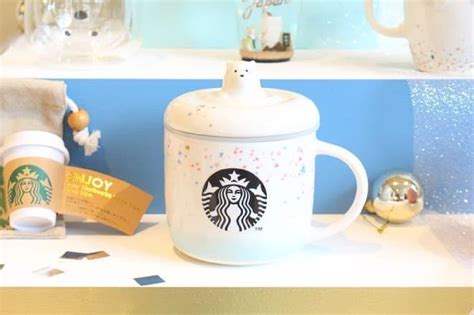 The Second Holiday Limited Goods For Starbucks Shirokuma Mug Snow