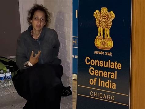 Chicago Consulate General Of India Reaching Hyderabad Telugu Girl