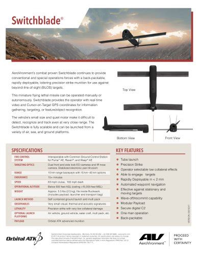 Puma Uav Specifications