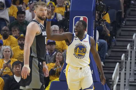 Nba Playoffs Draymond Green Picks Up Technical Foul In His First