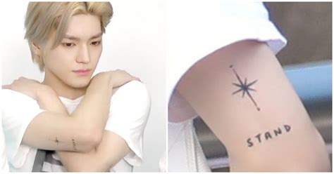 NCT S Taeyong Explains Meaning Behind His Tattoos And Why He Changed