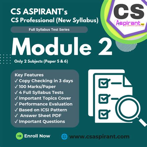 Group Full Syllabus Test Series Cs Professional New Syllabus Cs