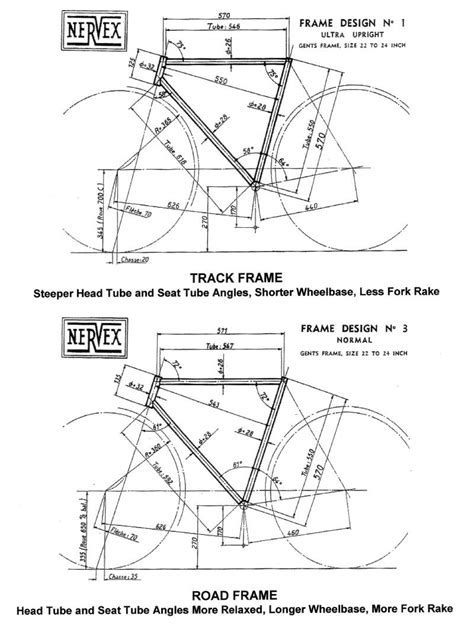 track frame geometry - Bike Forums