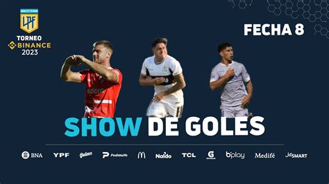 Torneobinance 2023 Show De Goles De La Fecha 8 Youtube