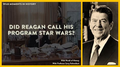 Did Reagan Really Call His Program "Star Wars"?