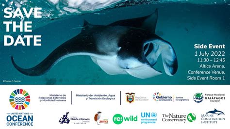 CDF Participates In UN Ocean Conference 2022 Charles Darwin Foundation