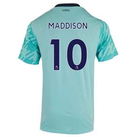 Maillot Football Leicester City Maddison 10 Extérieur 2021 2022