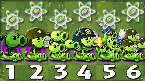 Pvz 2 Challenge All Vine Peashooters Vs Team Zombie Which Team